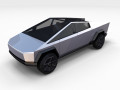 Tesla Cybertruck with chassis Modelo 3D