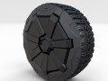 Tesla Cybertruck Wheel Modèle 3D