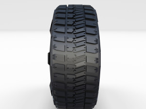 tesla cybertruck wheel 3D 模型
