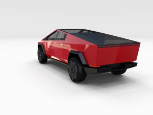 tesla cybertruck pack 3D Model