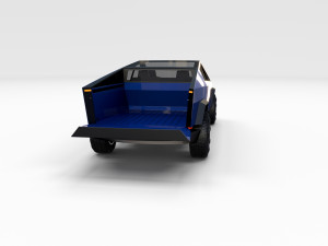 tesla cybertruck pack Modelo 3D