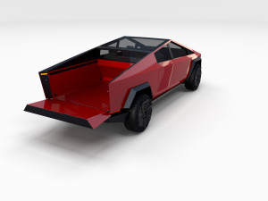 tesla cybertruck pack Modelo 3D