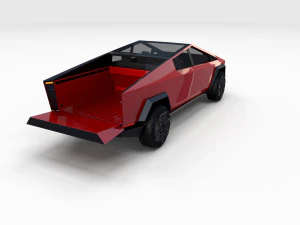 tesla cybertruck pack 3D Model