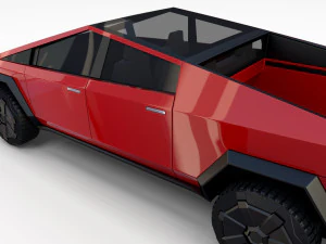 tesla cybertruck pack 3D Model