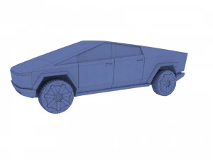 tesla cybertruck pack 3D Model