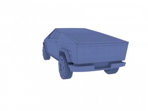 tesla cybertruck pack 3D Model