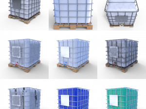 ibc container pack 3D Model