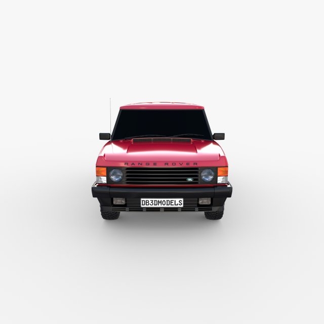 range rover classic rhd v2 Model 3D .c4d .max .obj .3ds .fbx .stl .blend 