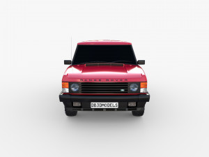 range rover classic rhd v2 Modèle 3D