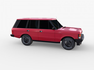 range rover classic rhd v2 Model 3D
