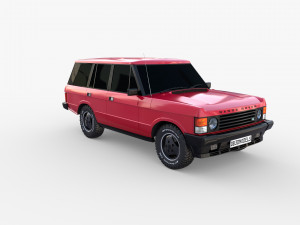 range rover classic rhd v2 Model 3D