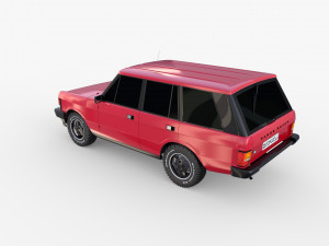 range rover classic rhd v2 Model 3D