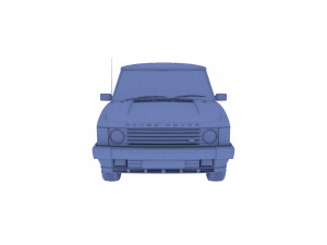 range rover classic rhd v2 Model 3D