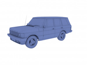 range rover classic rhd v2 Model 3D