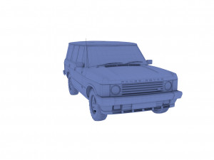 range rover classic rhd v2 Model 3D