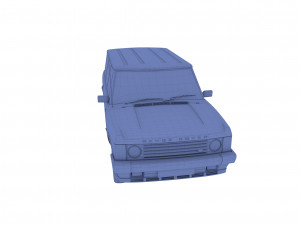 range rover classic rhd v2 Model 3D