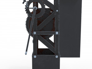 railway semaphore 2 Model 3D