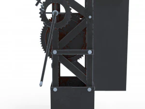 железнодорожный семафор 2 3D Модель