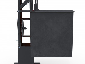 railway semaphore 2 Model 3D