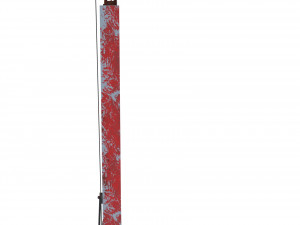 railway semaphore 2 weathered 3D Model