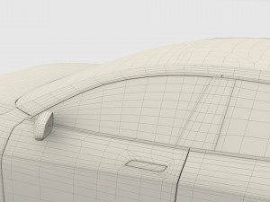tesla model s 2016 silver with chassis 3D Model