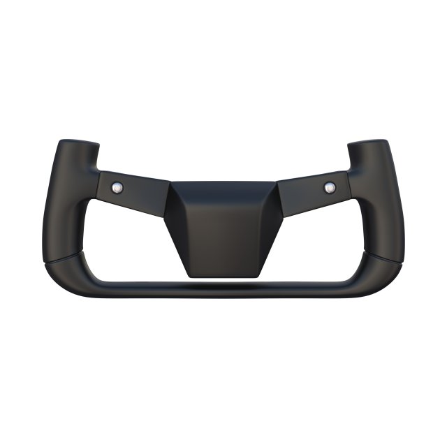tesla cybertruck steering wheel 3D-Modell .c4d .max .obj .3ds .fbx .stl .blend 