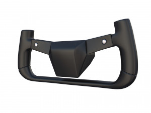 tesla cybertruck steering wheel 3D-Modell