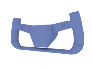 tesla cybertruck steering wheel 3D-Modell