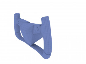 tesla cybertruck steering wheel 3D-Modell