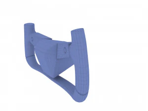 tesla siber kamyonun direksiyonu 3D Model