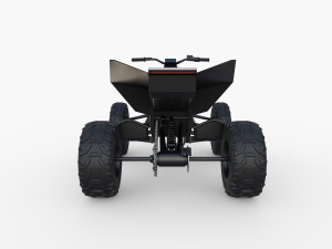 tesla cyberquad atv 3D Model