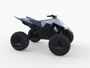 tesla cyberquad atv 3D Model
