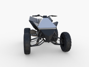 tesla cyberquad atv 3D Model
