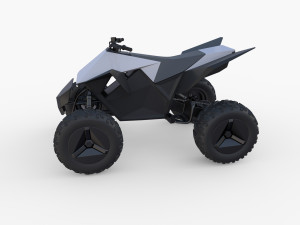 tesla cyberquad atv 3D Model