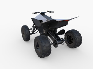 tesla cyberquad atv 3D Model