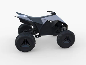 tesla cyberquad atv 3D Model