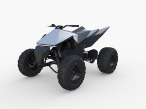 tesla cyberquad atv 3D Model