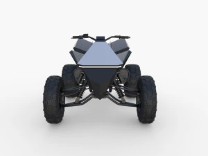 tesla cyberquad atv collection 3D Model