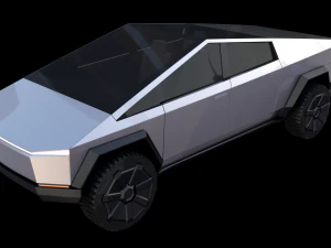 full tesla 2020 vehicle lineup 3D Model