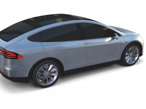 full tesla 2020 vehicle lineup 3D Model