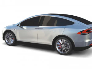 full tesla 2020 vehicle lineup 3D Model