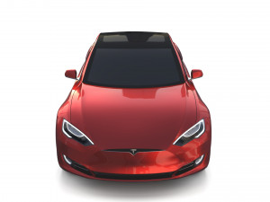full tesla 2020 vehicle lineup 3Dモデル