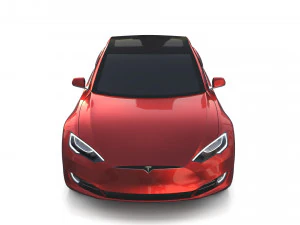 full tesla 2020 vehicle lineup 3D Model