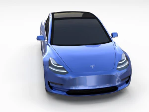 full tesla 2020 vehicle lineup 3D Model