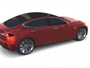 full tesla 2020 vehicle lineup 3D Model