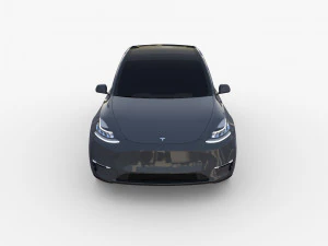 full tesla 2020 vehicle lineup 3D Model