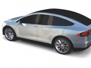 full tesla 2020 vehicle lineup 3D Model