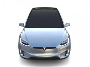 full tesla 2020 vehicle lineup 3D Model