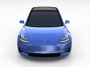 full tesla 2020 vehicle lineup 3Dモデル