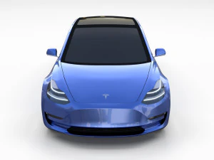 full tesla 2020 vehicle lineup 3D Model